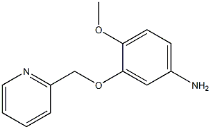 4-methoxy-3-(pyridin-2-ylmethoxy)aniline