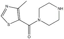 4-methyl-5-(piperazin-1-ylcarbonyl)-1,3-thiazole