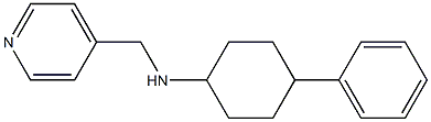 4-phenyl-N-(pyridin-4-ylmethyl)cyclohexan-1-amine Structure