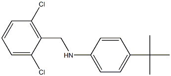 4-tert-butyl-N-[(2,6-dichlorophenyl)methyl]aniline
