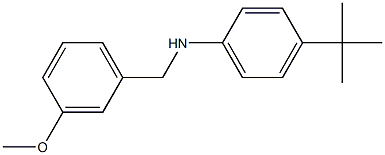 4-tert-butyl-N-[(3-methoxyphenyl)methyl]aniline