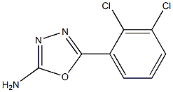 5-(2,3-dichlorophenyl)-1,3,4-oxadiazol-2-amine Structure