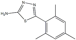 5-(2,4,6-trimethylphenyl)-1,3,4-thiadiazol-2-amine Structure