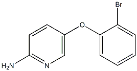5-(2-bromophenoxy)pyridin-2-amine Structure