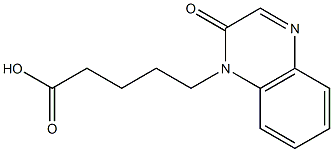5-(2-oxo-1,2-dihydroquinoxalin-1-yl)pentanoic acid