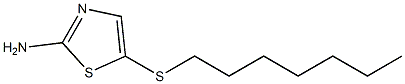 5-(heptylsulfanyl)-1,3-thiazol-2-amine|