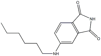  5-(hexylamino)-2,3-dihydro-1H-isoindole-1,3-dione