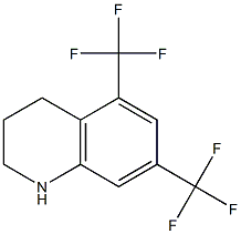 5,7-bis(trifluoromethyl)-1,2,3,4-tetrahydroquinoline Structure