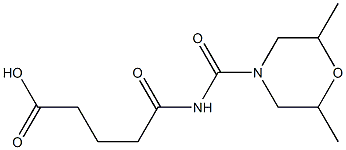  5-[(2,6-dimethylmorpholin-4-yl)carbonylamino]-5-oxopentanoic acid