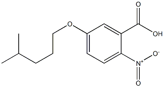  5-[(4-methylpentyl)oxy]-2-nitrobenzoic acid