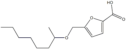 5-[(octan-2-yloxy)methyl]furan-2-carboxylic acid