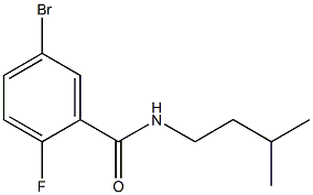  5-bromo-2-fluoro-N-(3-methylbutyl)benzamide