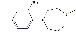  5-fluoro-2-(4-methyl-1,4-diazepan-1-yl)aniline