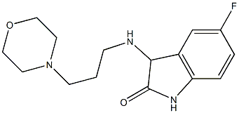 5-fluoro-3-{[3-(morpholin-4-yl)propyl]amino}-2,3-dihydro-1H-indol-2-one