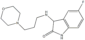  5-fluoro-3-{[3-(morpholin-4-yl)propyl]amino}-2,3-dihydro-1H-indol-2-one