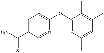  6-(2,3,5-trimethylphenoxy)pyridine-3-carbothioamide