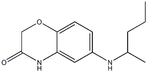 6-(pentan-2-ylamino)-3,4-dihydro-2H-1,4-benzoxazin-3-one