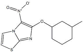  6-[(3-methylcyclohexyl)oxy]-5-nitroimidazo[2,1-b][1,3]thiazole