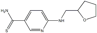 6-[(tetrahydrofuran-2-ylmethyl)amino]pyridine-3-carbothioamide