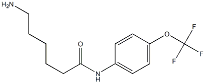  6-amino-N-[4-(trifluoromethoxy)phenyl]hexanamide