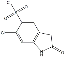  6-chloro-2-oxo-2,3-dihydro-1H-indole-5-sulfonyl chloride