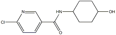  6-chloro-N-(4-hydroxycyclohexyl)pyridine-3-carboxamide
