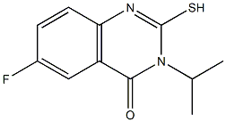 6-fluoro-3-isopropyl-2-mercaptoquinazolin-4(3H)-one