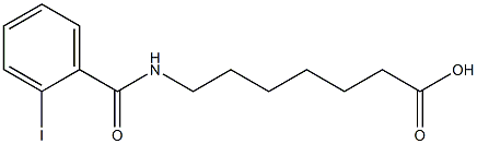 7-[(2-iodobenzoyl)amino]heptanoic acid