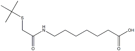 7-[2-(tert-butylsulfanyl)acetamido]heptanoic acid