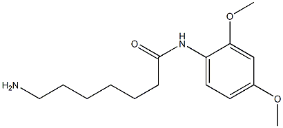  7-amino-N-(2,4-dimethoxyphenyl)heptanamide