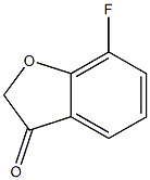 7-fluoro-2,3-dihydro-1-benzofuran-3-one Struktur