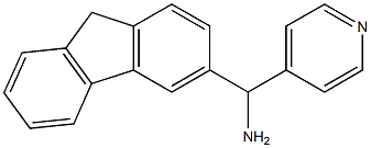  9H-fluoren-3-yl(pyridin-4-yl)methanamine