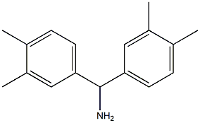 bis(3,4-dimethylphenyl)methanamine Structure