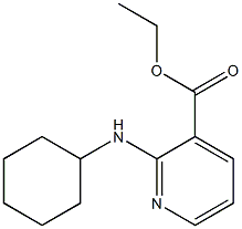 ethyl 2-(cyclohexylamino)pyridine-3-carboxylate