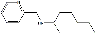 heptan-2-yl(pyridin-2-ylmethyl)amine Structure