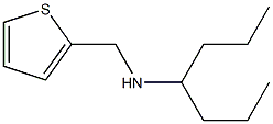 heptan-4-yl(thiophen-2-ylmethyl)amine Structure