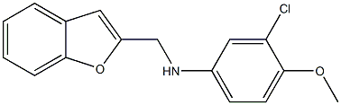  N-(1-benzofuran-2-ylmethyl)-3-chloro-4-methoxyaniline
