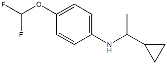  N-(1-cyclopropylethyl)-4-(difluoromethoxy)aniline