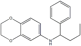  N-(1-phenylbutyl)-2,3-dihydro-1,4-benzodioxin-6-amine
