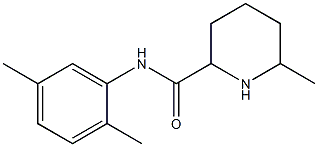 N-(2,5-dimethylphenyl)-6-methylpiperidine-2-carboxamide Structure