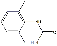 N-(2,6-dimethylphenyl)urea Struktur