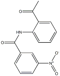 N-(2-acetylphenyl)-3-nitrobenzamide