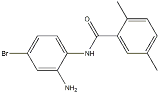 N-(2-amino-4-bromophenyl)-2,5-dimethylbenzamide Struktur