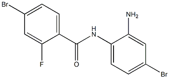 N-(2-amino-4-bromophenyl)-4-bromo-2-fluorobenzamide