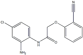 N-(2-amino-4-chlorophenyl)-2-(2-cyanophenoxy)acetamide