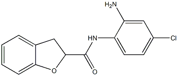 N-(2-amino-4-chlorophenyl)-2,3-dihydro-1-benzofuran-2-carboxamide Structure