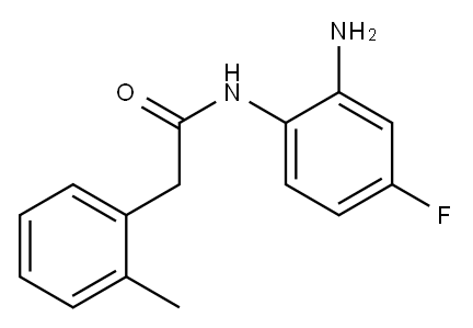 N-(2-amino-4-fluorophenyl)-2-(2-methylphenyl)acetamide