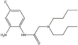 N-(2-amino-4-fluorophenyl)-2-(dibutylamino)acetamide Structure