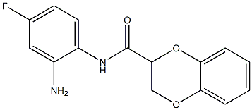N-(2-amino-4-fluorophenyl)-2,3-dihydro-1,4-benzodioxine-2-carboxamide