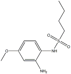 N-(2-amino-4-methoxyphenyl)butane-1-sulfonamide